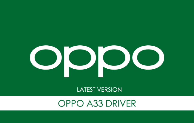Oppo A33 USB Driver