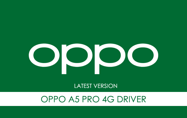 Oppo A5 Pro 4G USB Driver