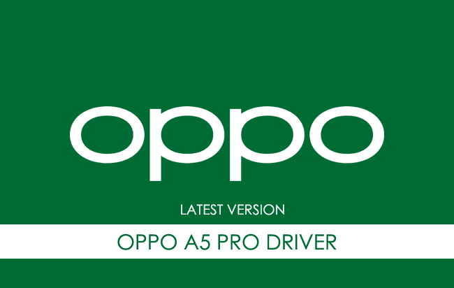 Oppo A5 Pro USB Driver