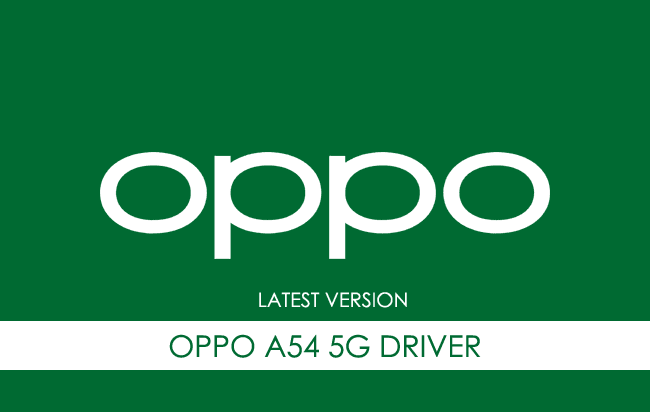 Oppo A54 5G USB Driver