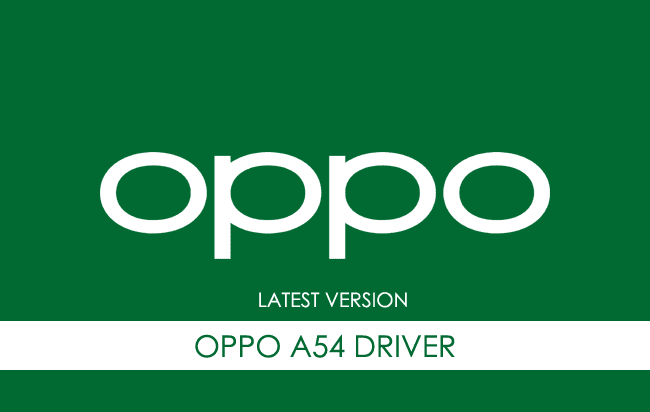 Oppo A54 USB Driver