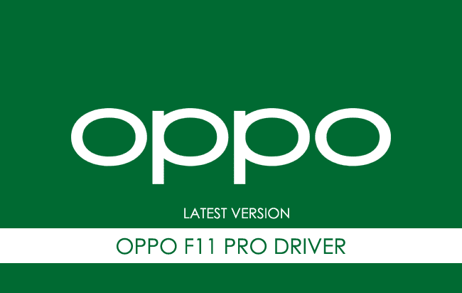 Oppo F11 Pro USB Driver