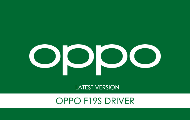 Oppo F19S USB Driver