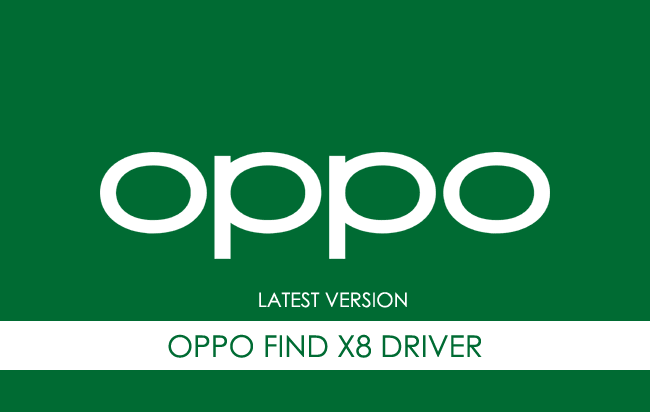 Oppo Find X8 USB Driver